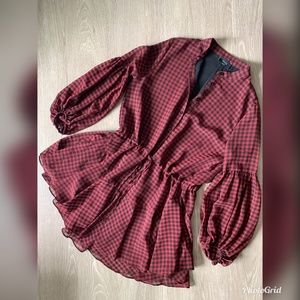 Vici Manchester Gingham Dress